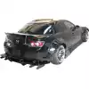 VSaero FRP TKYO Wide Body Fenders (rear) 4pc 80mm for Mazda RX-8 SE3P 2004-2011 - Image 6