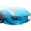 VSaero FRP TKYO v1 Wide Body Front Lip for Porsche Cayman 987 2006-2008 - Image 2