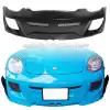 VSaero FRP TKYO v1 Wide Body Front Bumper for Porsche Cayman 987 2006-2008 - Image 1