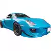 VSaero FRP TKYO v1 Wide Body Canards for Porsche Cayman 987 2006-2008 - Image 2