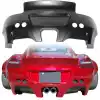 VSaero FRP TKYO v1 Wide Body Rear Bumper for Porsche Cayman 987 2006-2008 - Image 4