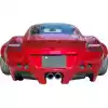 VSaero FRP TKYO v1 Wide Body Rear Bumper for Porsche Cayman 987 2006-2008 - Image 5