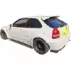 VSaero FRP MAM Wide Body Fender Flares (rear) 3pc 60mm for Honda Civic EK 1996-2000 > 3dr Hatchback - Image 14