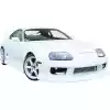 VSaero FRP BSPO Front Bumper for Toyota Supra JZA80 1993-1998 - Image 5