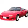 VSaero FRP STRA vB Front Bumper for Mazda Miata MX-5 NA 1990-1997 - Image 26