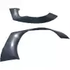 VSaero FRP TKYO Wide Body Fender Flares (front) 2pc 60mm for Datsun 280Z S30 1975-1978 > 2/4 Seater - Image 9