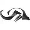 VSaero FRP TKYO Wide Body Fender Flares (rear) 4pc 100mm for Datsun 280Z S30 1975-1978 > 2 Seater - Image 14