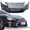 VSaero FRP VAR Wide Body Front Bumper for Scion FR-S ZN6 2013-2016 - Image 5