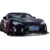 VSaero FRP VAR Wide Body Front Bumper for Scion FR-S ZN6 2013-2016 - Image 9