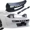 VSaero FRP TKYO Wide Body Rally Front Bumper for Mazda RX-7 FC3S 1986-1992 - Image 1