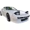 VSaero FRP TKYO Wide Body Rally Front Bumper for Mazda RX-7 FC3S 1986-1992 - Image 7