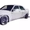 VSaero FRP TKYO Wide Body Side Skirts for Mercedes-Benz 190E W201 1988-1993 - Image 2