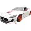 VSaero FRP LBPE Front Bumper for Maserati GranTurismo 2008-2017 - Image 8