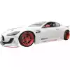 VSaero FRP LBPE Wide Body Side Skirts 4pc for Maserati GranTurismo 2008-2017 - Image 3