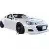 VSaero FRP TKYO v1 Wide Body Fenders (front) 4pc 45mm for Subaru BRZ ZN6 2013-2020 - Image 2