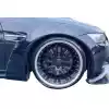 VSaero FRP LBPE Wide Body Fender Flares (front) for BMW M3 E92 2008-2013 > 2dr - Image 5