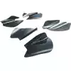 VSaero FRP TKYO v3 Wide Body Canards 8pc for Toyota 86 2017-2020 - Image 9