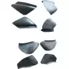 VSaero FRP TKYO v3 Wide Body Canards 8pc for Toyota 86 2017-2020 - Image 14