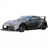 VSaero FRP VAR Side Skirts /w Spliiters 4pc for Scion FR-S ZN6 2013-2016 - Image 7