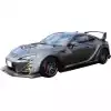 VSaero FRP VAR Side Skirts /w Spliiters 4pc for Scion FR-S ZN6 2013-2016 - Image 8