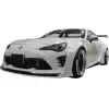 VSaero FRP AG T2 Wide Body Front Lip for Scion FR-S ZN6 2013-2016 - Image 5