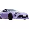 VSaero FRP AG T2 Wide Body Front Lip for Scion FR-S ZN6 2013-2016 - Image 7