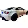 VSaero FRP AG T2 Wide Body Fenders (front) 4pc 50mm for Scion FR-S ZN6 2013-2016 - Image 5