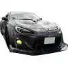 VSaero FRP VAR Wide Body Front Splitter for Scion FR-S ZN6 2013-2016 - Image 2