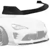 VSaero FRP AG T2 Wide Body Front Lip for Toyota 86 2017-2020 - Image 1