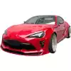 VSaero FRP AG T2 Wide Body Front Lip for Toyota 86 2017-2020 - Image 5