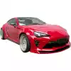 VSaero FRP AG T2 Wide Body Front Lip for Toyota 86 2017-2020 - Image 14