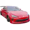 VSaero FRP AG T2 Wide Body Front Lip for Toyota 86 2017-2020 - Image 16