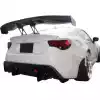 VSaero FRP AG T2 Diffuser for Toyota 86 2017-2020 - Image 2