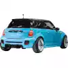 VSaero FRP LBPE Wide Body Fender Flares (rear) for Mini Cooper R56 R57 2007-2013 - Image 6