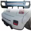 VSaero FRP LBPE Wide Body Rear Bumper 2pc for Mini Cooper R56 R57 2007-2013 - Image 1