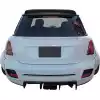 VSaero FRP LBPE Wide Body Rear Bumper 2pc for Mini Cooper R56 R57 2007-2013 - Image 3