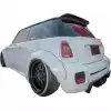 VSaero FRP LBPE Wide Body Rear Bumper 2pc for Mini Cooper R56 R57 2007-2013 - Image 4