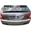 VSaero FRP WAL Trunk Spoiler Wing for Maserati Quattroporte 2005-2012 - Image 2