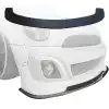 VSaero FRP LBPE Wide Body Front Splitter for Mini Cooper R56 R57 2007-2013 - Image 1