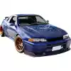 VSaero FRP TKYO Wide Body Front Bumper 2pc for Nissan Skyline R33 1995-1998 > 2dr Coupe - Image 2