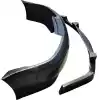 VSaero FRP TKYO Wide Body Front Bumper 2pc for Nissan Skyline R33 1995-1998 > 2dr Coupe - Image 5