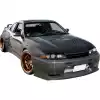 VSaero FRP TKYO Wide Body Front Bumper 2pc for Nissan Skyline R33 1995-1998 > 2dr Coupe - Image 9