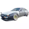 VSaero FRP TKYO Wide Body Side Skirts for Toyota Corolla AE86 Trueno 1984-1987 > 3dr Hatch - Image 2