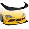 VSaero Plastic TKYO 1.5 Front Splitter for Toyota Supra (A90 A91) 2019-2022 - Image 7