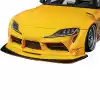 VSaero Plastic TKYO 1.5 Front Splitter for Toyota Supra (A90 A91) 2019-2022 - Image 8