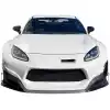 VSaero FRP TKYO Wide Body Front Canards for Toyota GR86 2022-2023 - Image 2