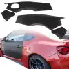 VSaero FRP AG T2 Wide Body Fenders (rear) 80mm for Subaru BRZ ZN6 2013-2020 - Image 1