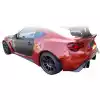 VSaero FRP AG T2 Wide Body Fenders (rear) 80mm for Subaru BRZ ZN6 2013-2020 - Image 2