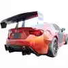 VSaero FRP AG T2 Diffuser for Subaru BRZ ZN6 2013-2020 - Image 2